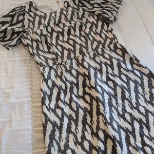 JCrew Flutter Sleeve Dress-